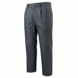 Tommy Hilfiger Men's Pleated Chino Pants Navy Blue 42x32 Regular Fit Trousers